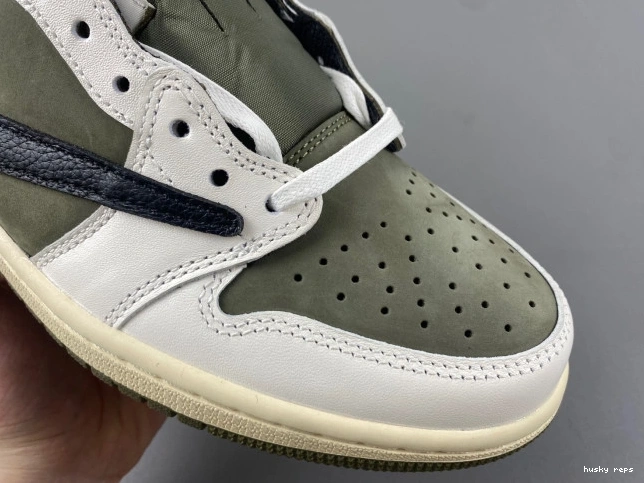 Rep Husky X TRAVIS MEDIUM DM7866-200 JORDAN AIR OG OLIVE LOW SCOTT 1 0712